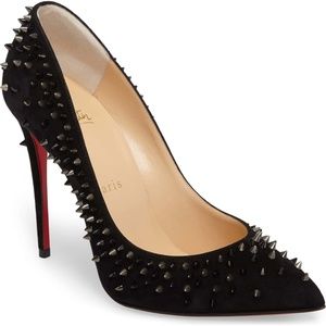 Christian Louboutin // Escarpic Spike Black Pump
